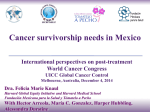 Cancer survivorship needs in Mexico