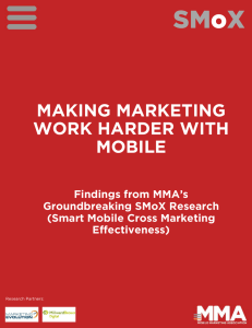 Making Marketing Work Harder with Mobile