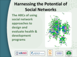 Overview What is social network analysis (SNA)?