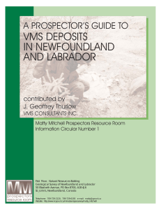 (VMS) Deposits - Department of Natural Resources