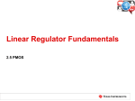 Power Fundamentals: Linear Regulator Fundamentals