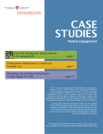 Case studies in patient engagement