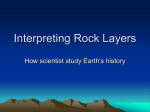 Interpreting Rock Layers