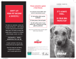 It`s always fatal. Is your Dog protecteD? Don`t let your pet become a