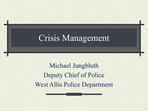 Crisis Management PowerPoint
