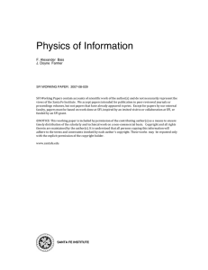 The Physics of Information