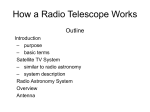 How a Radio Telescope Works