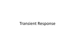 Transient Response