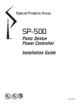 Panic Device Power Controller Installation Guide