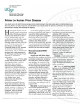 Primer on Human Prion Disease