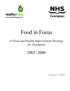 Awareness of food and health choices