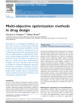 Multi-objective optimization methods in drug design
