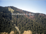 Disturbance Ecology - Utah State University