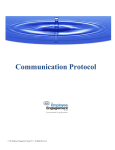 Communication Protocol - The Employee Engagement Group