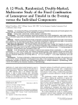 A 12-Week, Randomized, Double-Masked, Multicenter Study of the