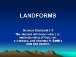 LANDFORMS AND OCEANS