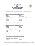 Science Class 8 Topic: Respiration And Circulation Reinforcement