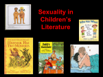 Sexuality in Children`s Literature