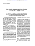 Late Systolic Murmurs and Non-Ejection - Heart