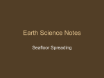 Seafloor Spreading