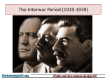 The Interwar Period - Historiasiglo20.org