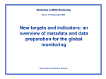 UNSD: New targets and indicators - Millennium Development Goals