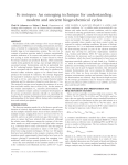 Fe isotopes: An emerging technique for understanding modern and