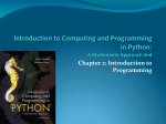 ch02-IntroductionToProgramming
