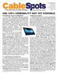 IAB: 100% VIEWABILITY NOT YET POSSIBLE