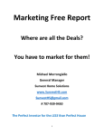 Mike Morrongiellos Free Marketing Report