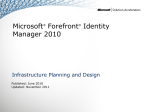 IPD - Forefront Identity Manager version 1.1