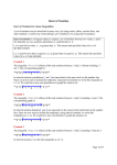 Interval Notation