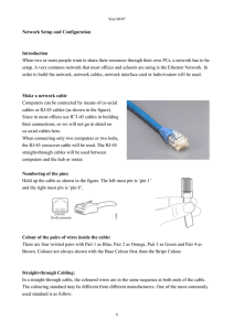 Network Setup and Configuration