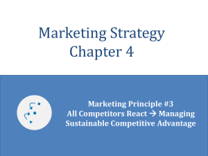 Marketing Strategy Chapter 4
