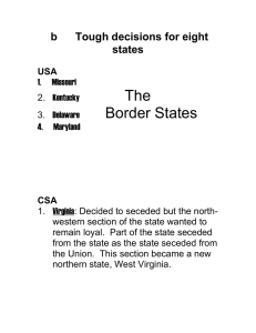 Tough decisions for eight states