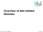 overview of diet related diseases