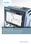 Components for low-voltage power distribution