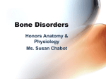 Bone Disorders - Lemon Bay High School