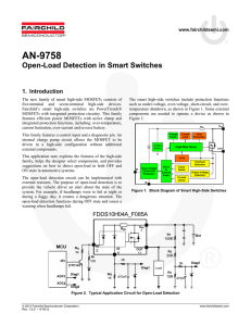 AN-9758 - Open-Load Detection in Smart Switches