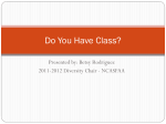 Do You Have Class?