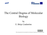 The Central Dogma of Molecular Biology