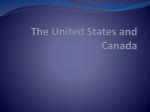 The United States and Canada Monday, August 31