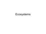 Ecosystems - funtastic physics