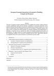 European Economic Integration in Econometric Modeling –