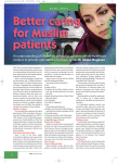 Cover Story - Better Caring for Muslim Patients