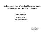 A brief overview of medical imaging using Ultrasound, MRI, X