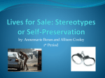 Sex for Sale: Stereotypes or Self