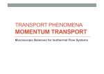 MOMENTUM TRANSPORT