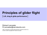 Principles of glider flight