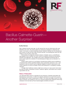 Bacillus Calmette-Guerin— Another Surprise!